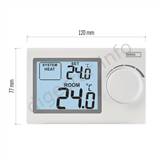 Termostat P5604 Digitalny Manualny s kolieskom izb